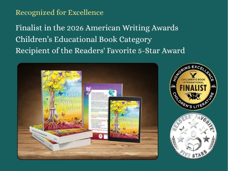 Award-winning Ethan and the Seven Chakras series