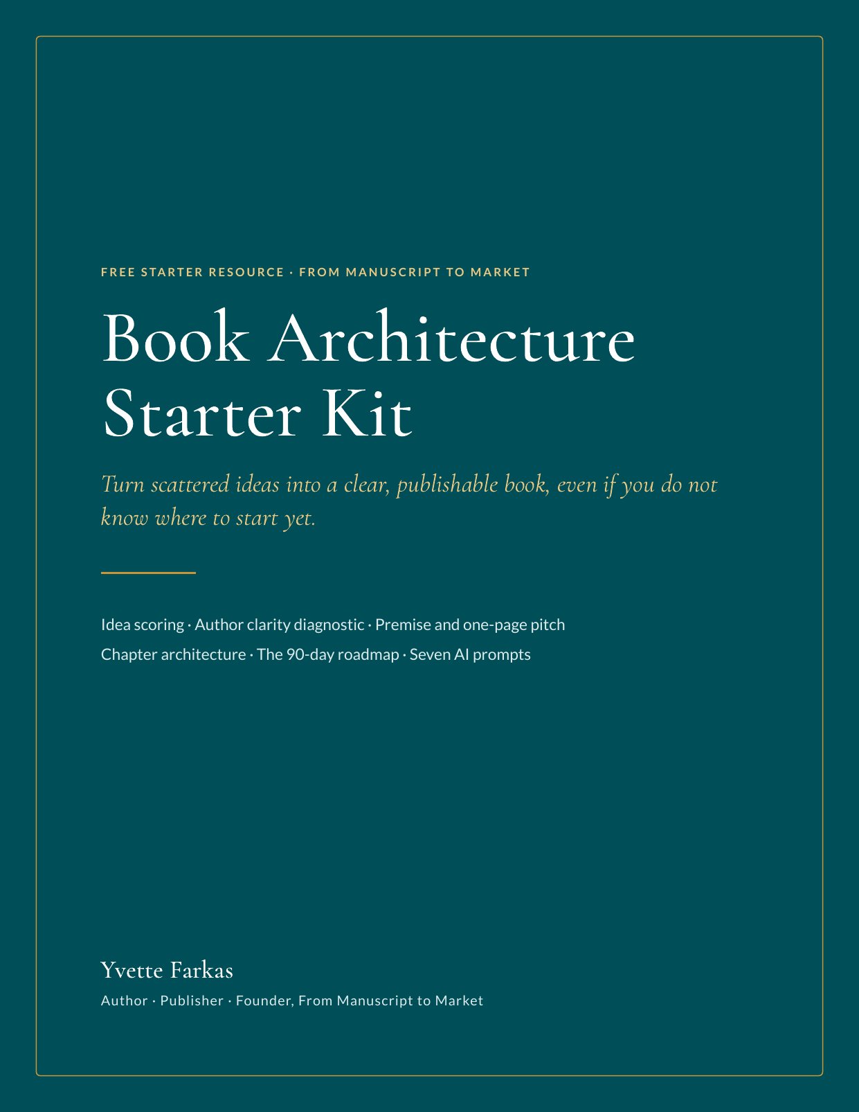 Book Architecture Starter Kit